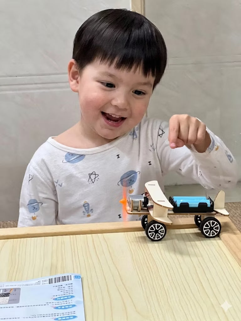 He was learning without even noticing